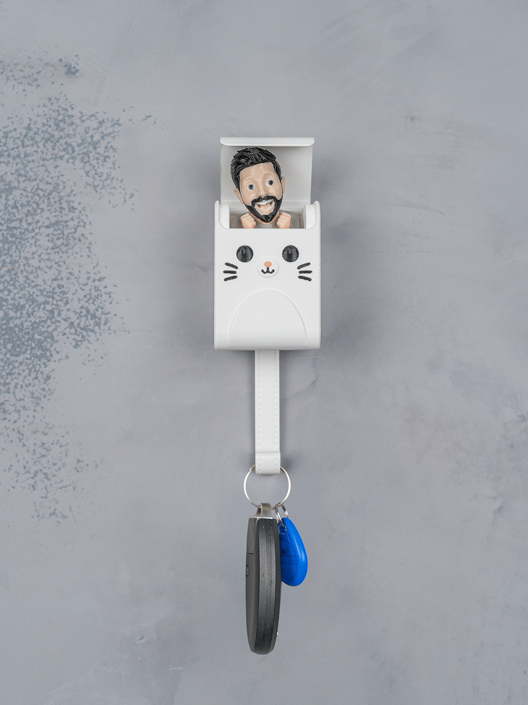 Pop-Up Face Hanger | Sleutelhouder