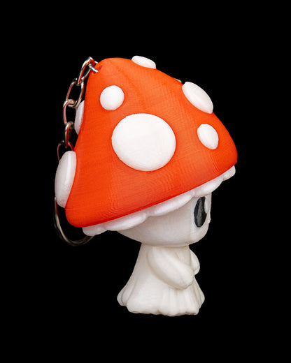 Shime, The Mushroom Spirit | Sleutelhanger