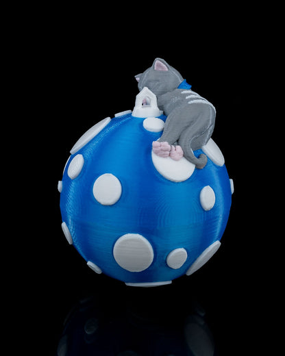Sleeping Cat | Kerstboom Decoratie
