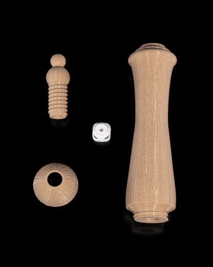 Garenkom met haakgrip | Hout Lookalike