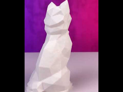 Low Poly Cat | Tafellamp